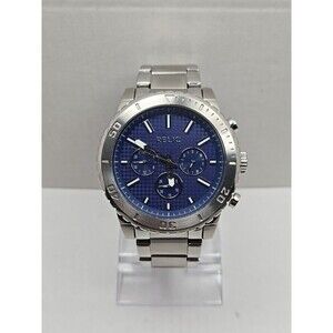 Mens Relic by Fossil Jordan Watch ZR15805 Blue Dial Multifunction New Battery